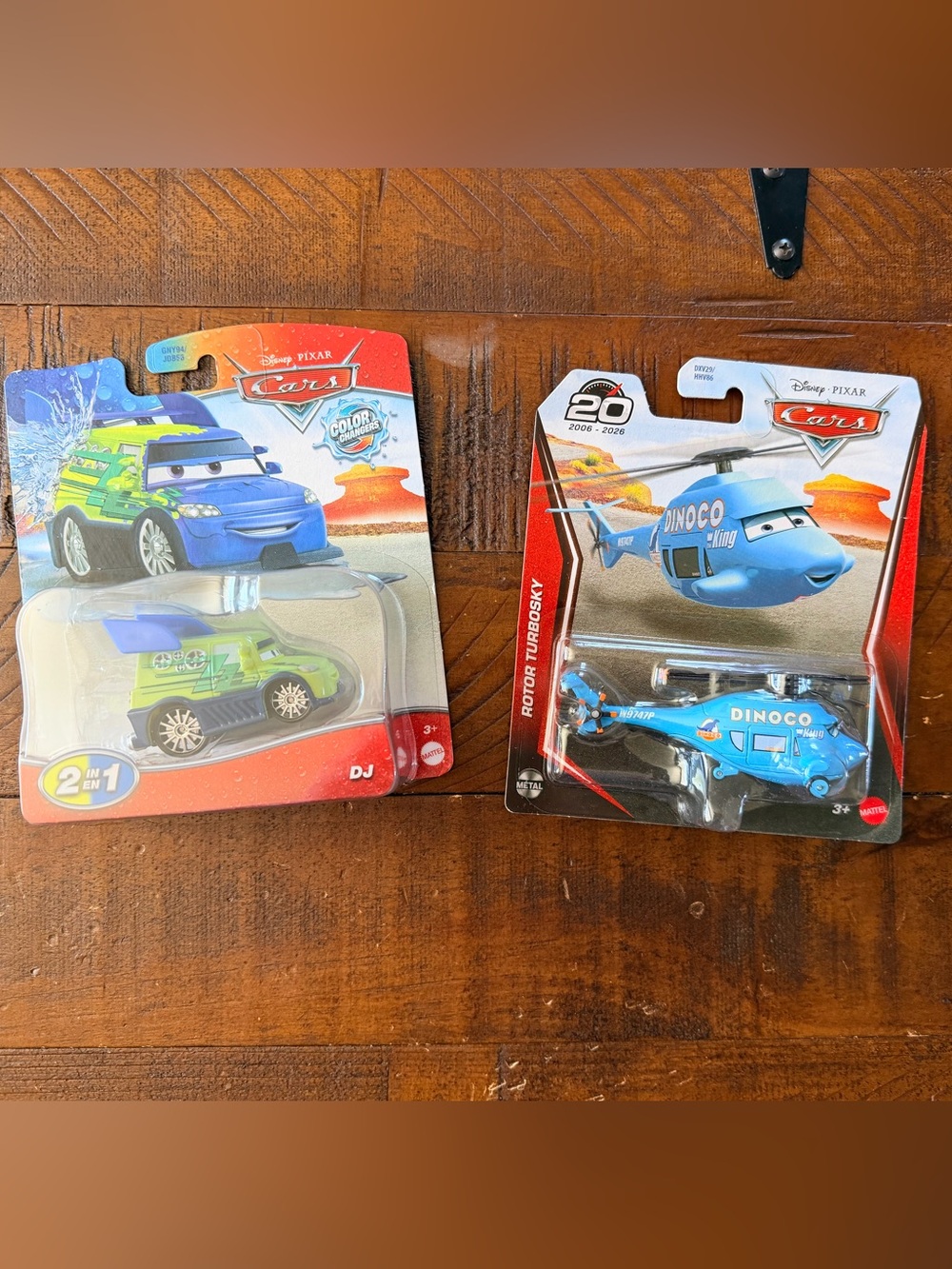 Pixar Cars Rotor Turbosky & DJ